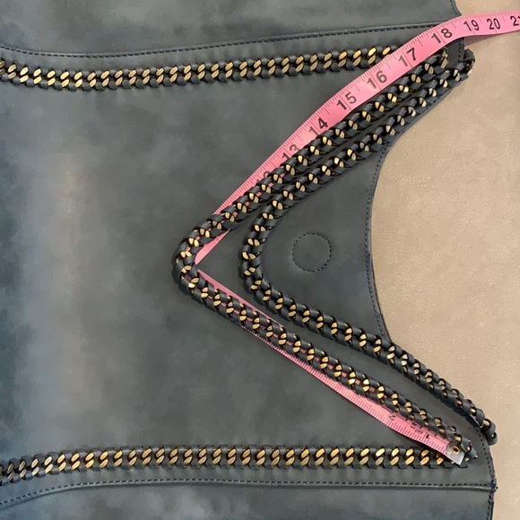 Street Level Suede Leather Slouchy Hobo Large Shoulder Bag - Picture 11 of 14